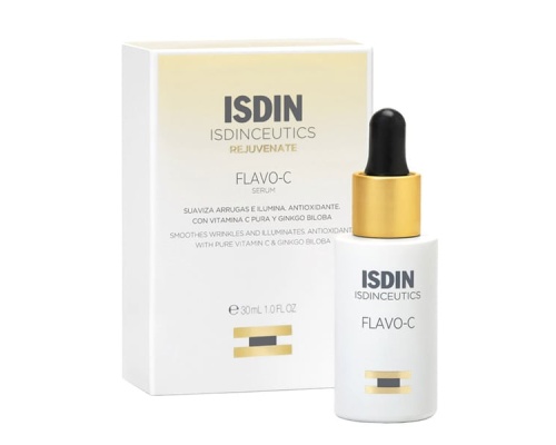 ISDIN Rejuvenate Flavo-C Serum Ορός που Φωτίζει, Ενυδατώνει & Λειαίνει τις Ρυτίδες, 30ml