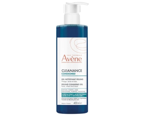 Avène Cleanance Comedomed Gel Peeling Απολεπιστικό Τζελ Καθαρισμού για Λιπαρό Δέρμα, 400ml