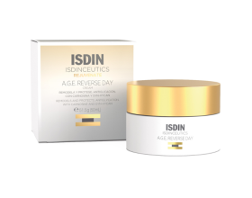 ISDIN A.G.E. Reverse Day Cream Κρέμα Ημέρας Αναδομεί & Προστατεύει, Ενάντια στη Γλυκοζυλίωση, 50ml