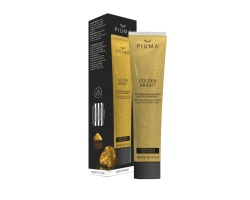 PIUMA Visible Active Golden Bright Οδοντόκρεμα με Χρυσό 24Κ & Υαλουρονικό, 75ml