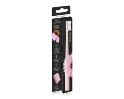 PIUMA Toothbrush Echinacea Soft Baby Pink Μαλακή Οδοντόβουρτσα με Εχινάκεια σε Απαλή Ροζ Απόχρωση