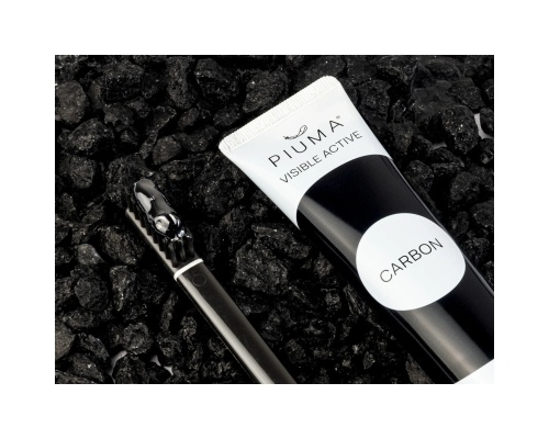 PIUMA Visible Active Carbon Οδοντόκρεμα με Άνθρακα Μπαμπού & Γεύση Μέντας, 75ml
