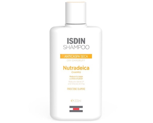 ISDIN Shampoo Nutradeica Dry Dandruff Σαμπουάν Κατά της Ξηρής Πιτυρίδας, 200ml