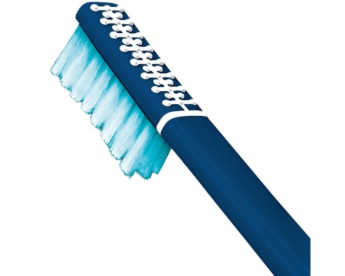 PIUMA Toothbrush Hyaluronic Acid Soft Diamond Blue Μαλακή Οδοντόβουρτσα με Υαλουρονικό Οξύ σε Μπλε Απόχρωση