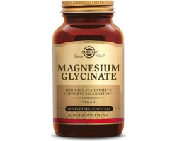 SOLGAR Magnesium Glycinate Διγλυκινικό Μαγνήσιο, 60 κάψουλες