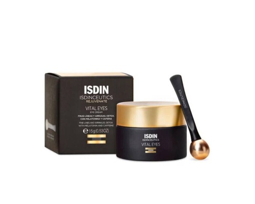 ISDIN Vital Eyes Cream Κρέμα Ματιών Επιδιόρθωσης του Περιγράμματος με Μελατονίνη, 15g