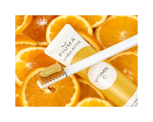 PIUMA Visible Active Vitamin C Οδοντόκρεμα με Βιταμίνη C, 75ml