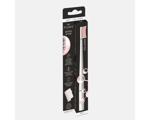 PIUMA Toothbrush Collagen Soft Μαλακή Οδοντόβουρτσα Κολλαγόνου