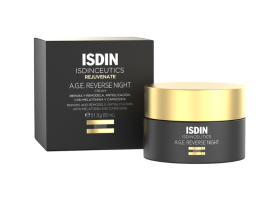 ISDIN A.G.E. Reverse Night Cream Κρέμα Νυκτός για το Πρόσωπο με Μελατονίνη, 50ml