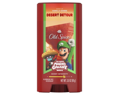 Old Spice Desert Detour The Super Mario Galaxy Movie Deodorant Stick Special Edition Ανδρικό Αποσμητικό Στικ, 50ml