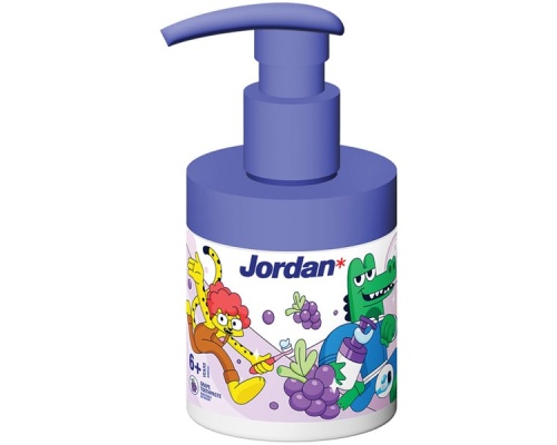 Jordan Mild Fruity Toothpaste 6+ years Παιδική Οδοντόκρεμα από 6+ ετών με Γεύση Φρούτων, 150ml