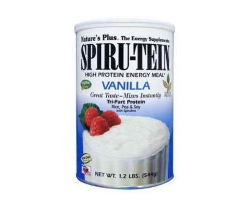 Nature's Plus Spiru-Tein Vanilia Υποκατάστατο Γεύματος για Σημαντική Απώλεια Βάρους με Γεύση Βανίλια, 544 gr  Nature's Plus Spiru-Tein Vanilia Υποκατάστατο Γεύματος για Σημαντική Απώλεια Βάρους με Γεύση Βανίλια, 544 gr