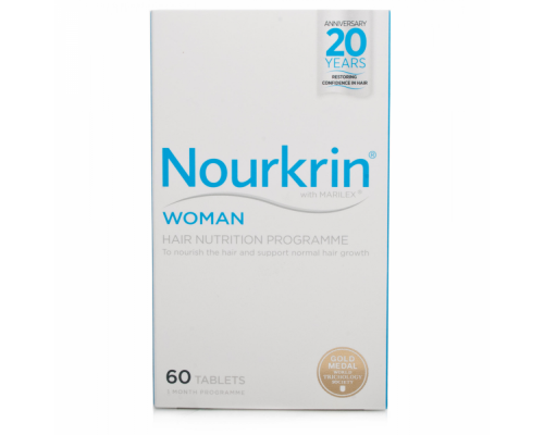 Nourkrin Woman, Συμπλήρωμα Διατροφής για την Πρόληψη & Αντιμετώπιση της Γυναικείας Τριχόπτωσης, 60 caps