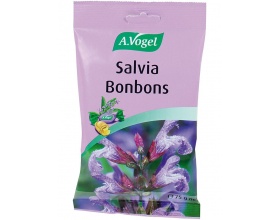 A. Vogel, SALVIA Bobnbons, Γεμιστές καραμέλες με φρέσκο φασκόμηλο & φυσική βιταμίνη C, 75gr