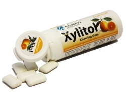 Xylitol, Chewing Gum Fruit, Fresh Fruit, 30 τσίχλες  Xylitol, Chewing Gum Fruit, Fresh Fruit, 30 τσίχλες