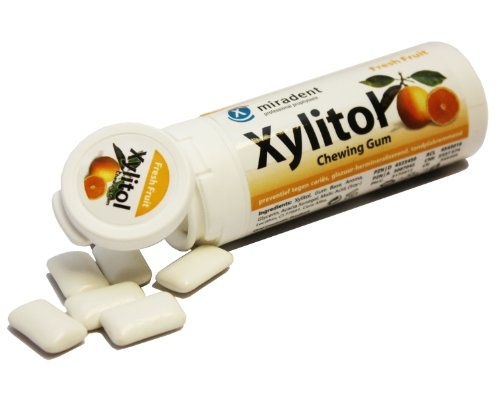 Xylitol, Chewing Gum Fruit, Fresh Fruit, 30 τσίχλες  Xylitol, Chewing Gum Fruit, Fresh Fruit, 30 τσίχλες